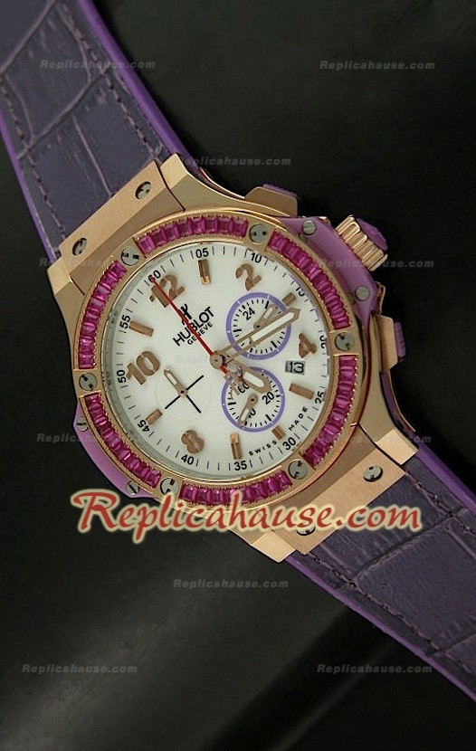 Hublot Big Bang Rose Gold Femmes Montre - 38MM