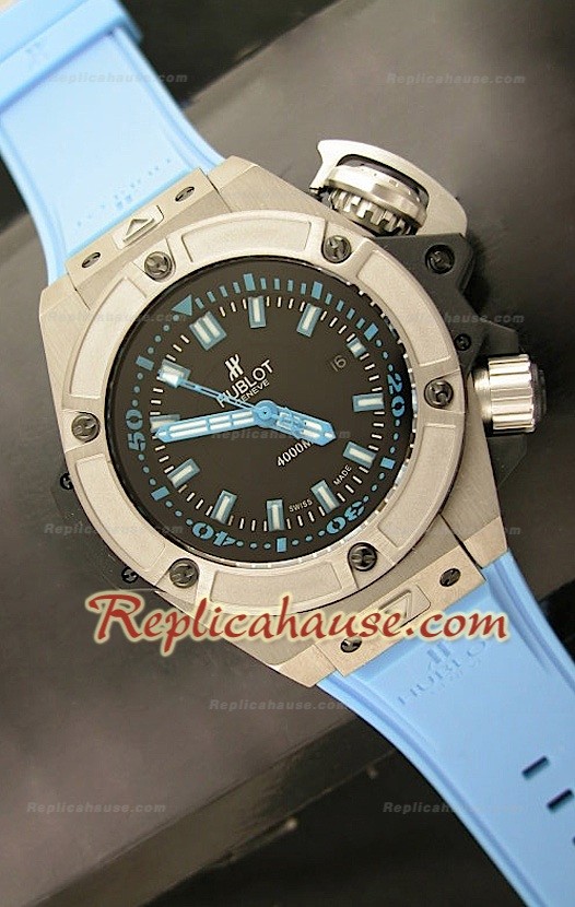 Hublot Big Bang King Diver 4000M Swiss Montre en Bleu