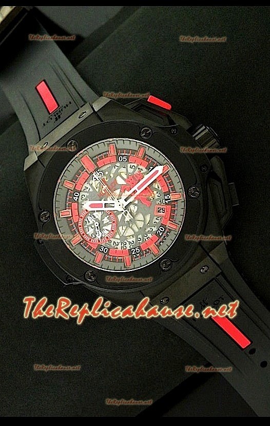 Hublot King Power Manchester United Montre Suisse PVD
