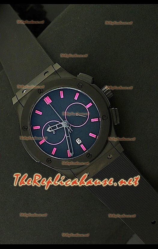 Hublot Vendome Chronograph Japanese Montre avec PVD
