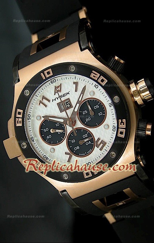 Hysek Abyss Explorer Rose Gold Swiss Montre