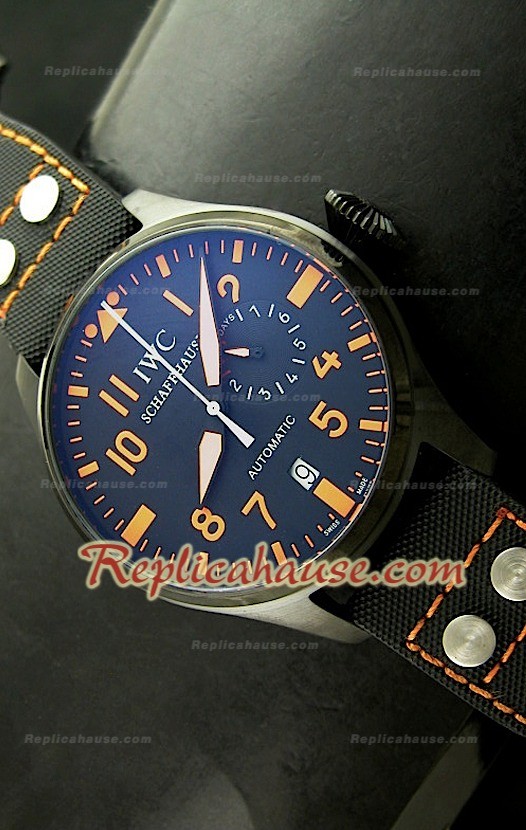 IWC Big Pilot PVD Swiss Montre (Sous Cadran Non Fonctionnel)