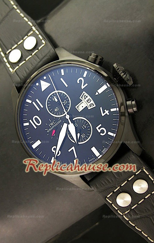 IWC Big Pilot Complications PVD Japanese Replica Montre - 47 mm
