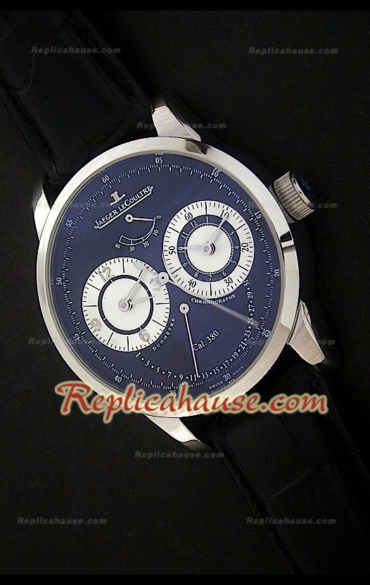 Jaeger-Le Coultre Duometre Chronographe Steel Swiss Montre