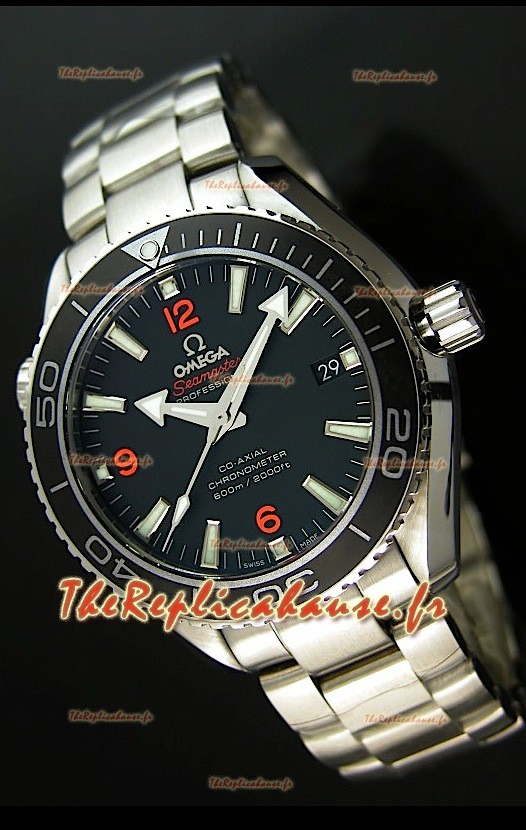 Omega Seamaster Planet Océan Montre CERAMIQUE Suisse 42MM - REPRODUCTION Exacte 1:1 