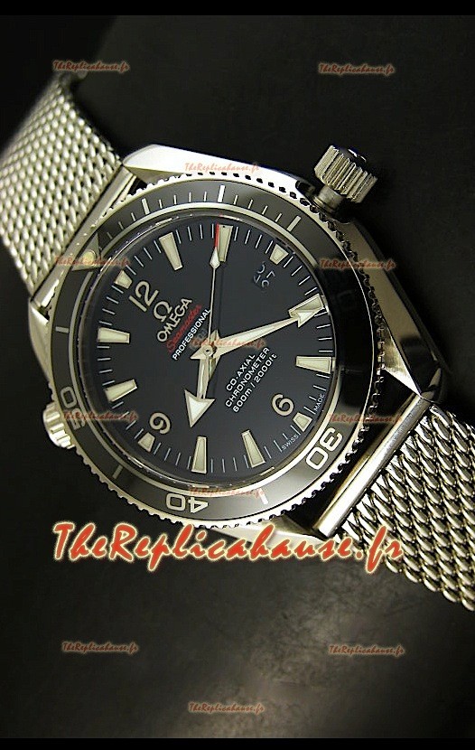Omega Seamaster Planet Océan Montre CERAMIQUE Suisse 45MM - REPRODUCTION Exacte 1:1 