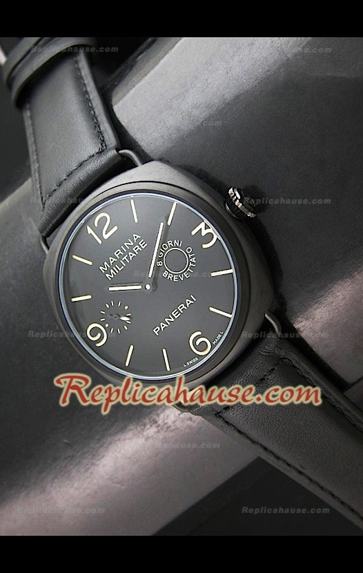 Panerai Radiomir Militare Giorni Brevettato PAM339 8 Days Montre