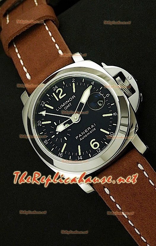 Panerai Luminor GMT PAM237H Montre Suisse - Ultime Réplique à l’Authentique 1 sur 1 