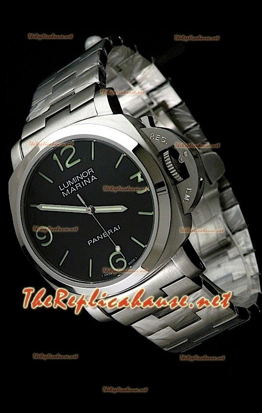 Panerai Luminor Marina 44MM Montre de Bracelet en Acier 