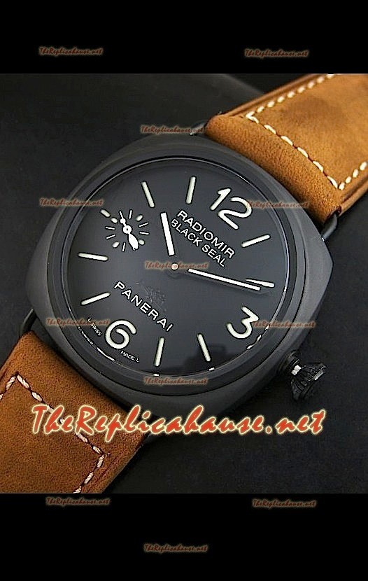 Panerai Black Seal PAM292 Ceramic Case Torpedo Sub Edition Montre - 1:1 Mirror Replica
