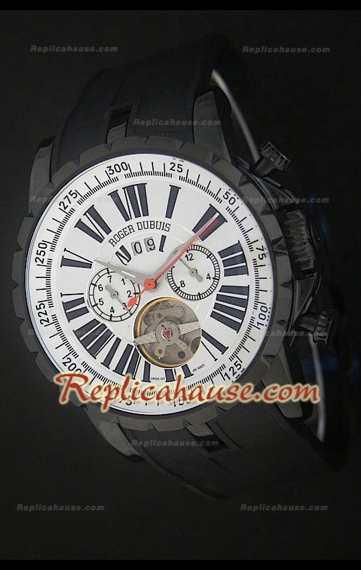 Roger Dubuis Excalibur Tourbillon PVD Japanse Montre