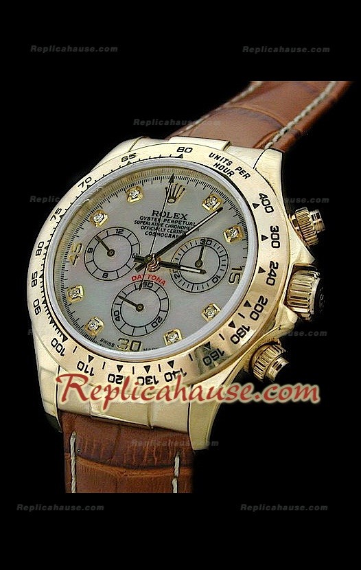 Rolex Daytona Cosmograph Swiss Replica Montre avec Cadran Nacré