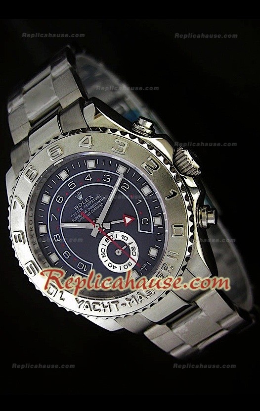 Rolex Replica Yachtmaster II Swiss Montre avec Cadran Bleu