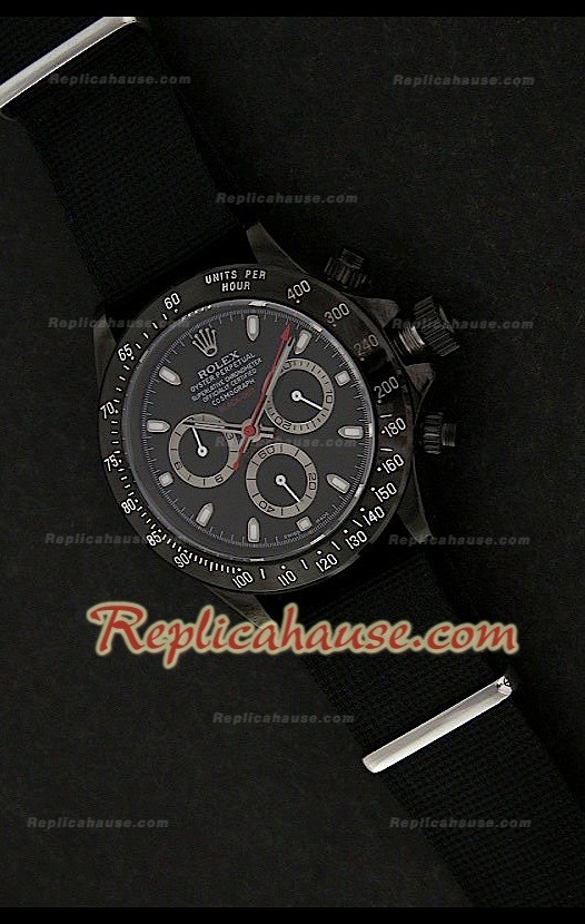 Rolex Daytona Pro Hunter Swiss Montre avec cadran Noir Classique