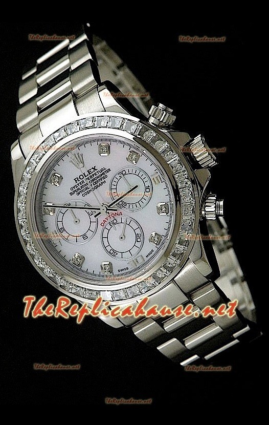Rolex Cosmograph Daytona Montre de Mouvement Suisse 7750 Lunette CZ