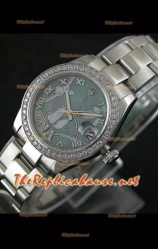 Rolex Datejust Montre Suisse Femmes avec Boîtier en Acier 31 mm