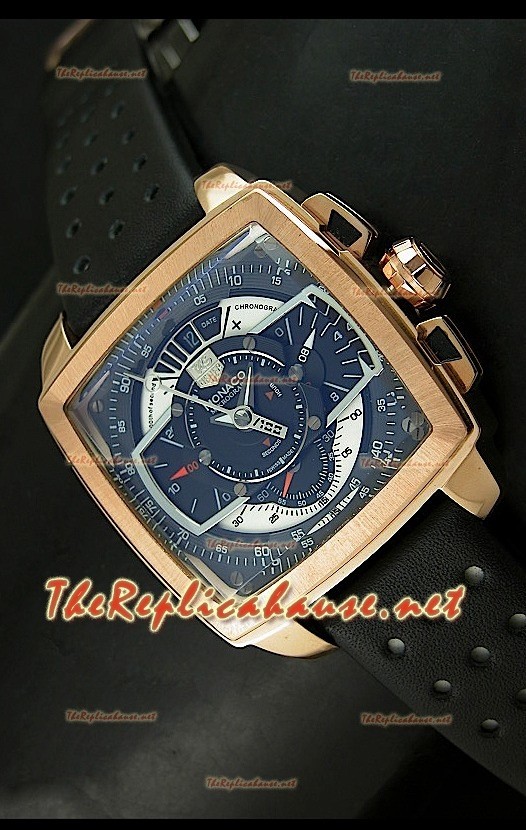 Tag Heuer Monaco Mikrograph Montre d’Or Rose