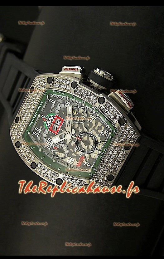 Richard Mille Edition Filippe Massa Reproduction Montre Suisse en Titane