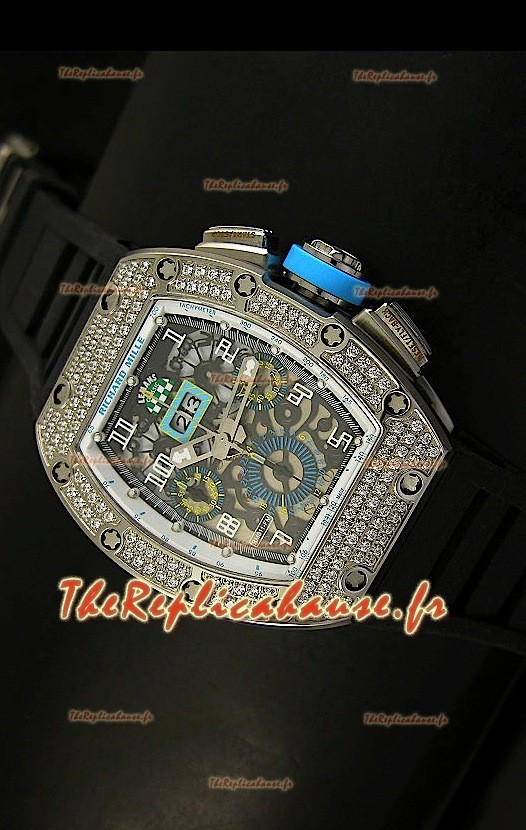 Richard Mille Edition Filippe Massa Reproduction Montre Suisse en Titane