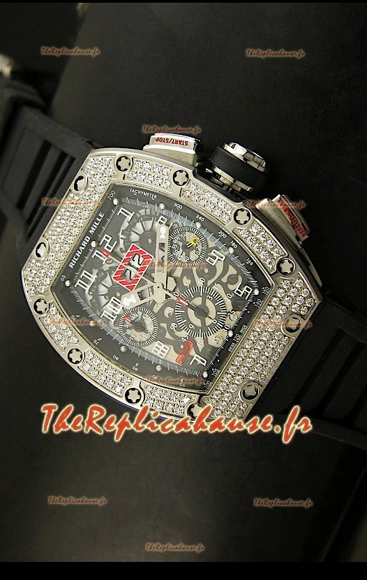 Richard Mille Edition Filippe Massa Reproduction Montre Suisse en Titane