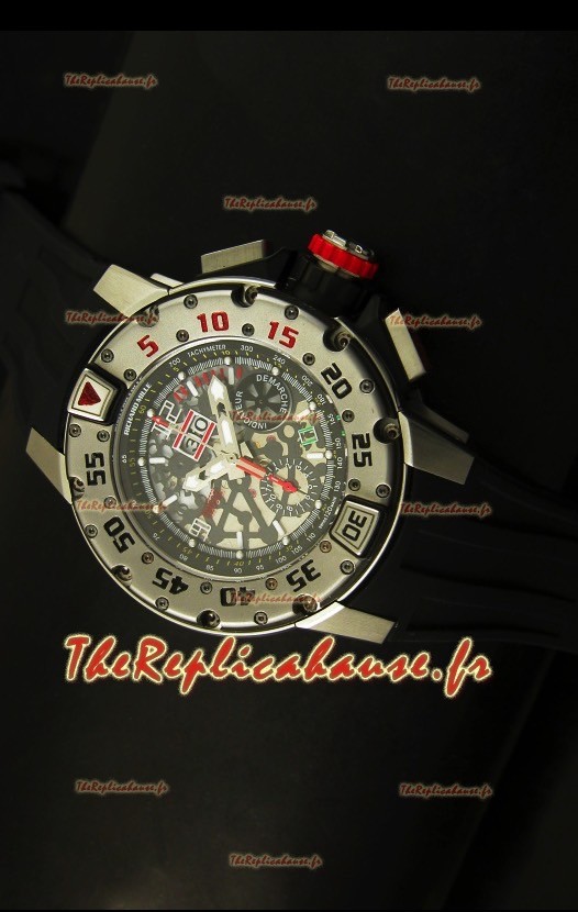 Réplique de montre suisse Richard Mille RM032 avec finition titane