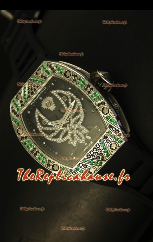 Montre suisse tourbillon Richard Mille RM051 avec boîtier acier