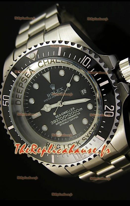 Rolex Sea Dweller Deep Sea Challenge Montre Reproduction - Corps Suisse avec Mouvement Japonais