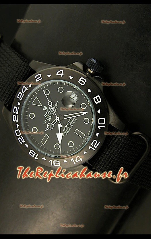 Rolex Explorer II Edition Bamford Stealth Ghost Montre Reproduction