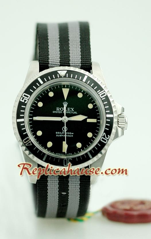 Rolex Replique Submariner Vintage Military Montre Suisse