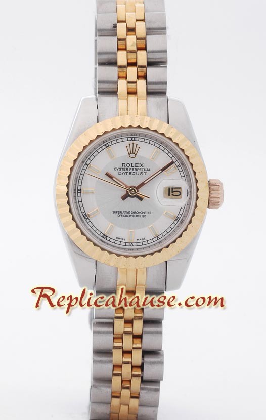 Rolex Replique DateJust - Two Tone Lady's