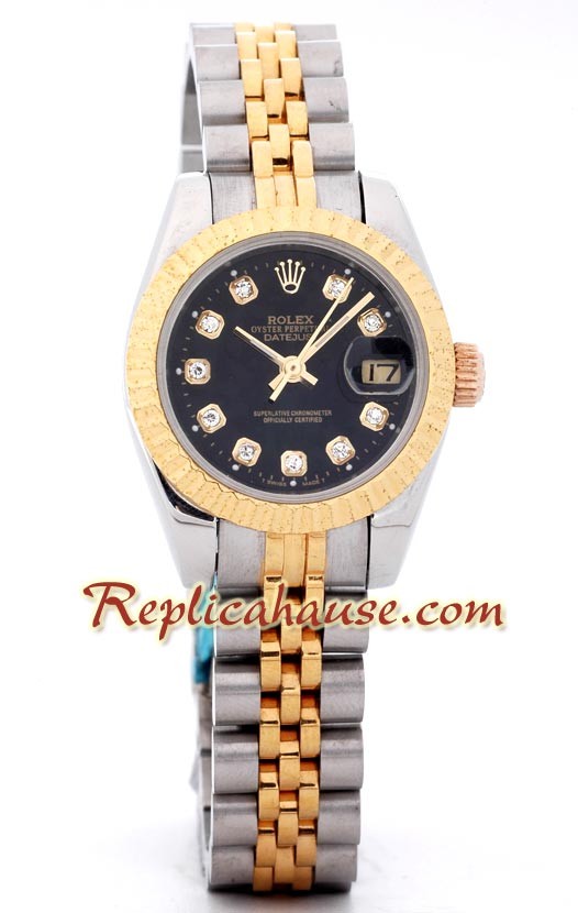 Rolex Replique DateJust - Two Tone Lady's