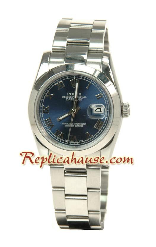Rolex Replique DateJust Silver Femmes Montre