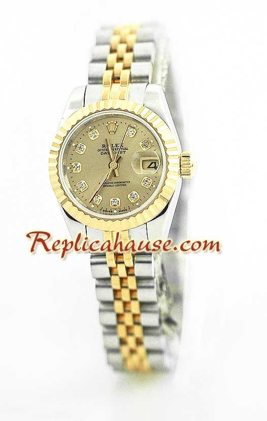 Rolex Replique DateJust - Two Tone Lady's