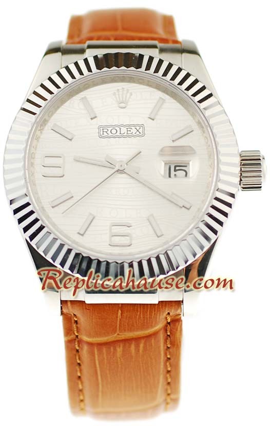 Rolex Datejust Leather Montre Replique