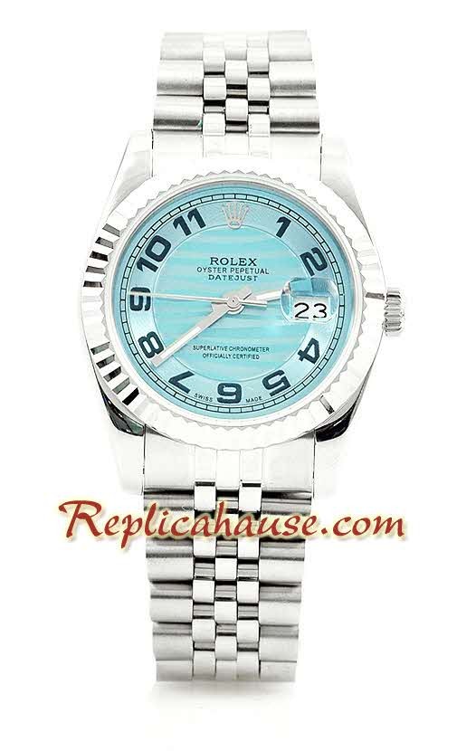 Rolex Replique Datejust Silver Hommes Montre