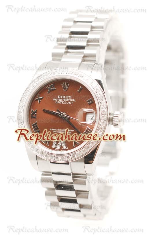 Rolex Datejust Diamond VI Japonais Montre Replique - 36MM