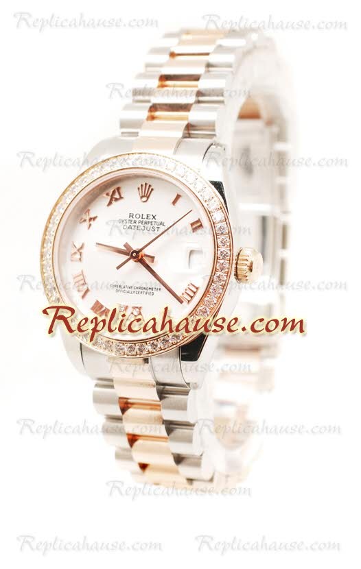 Rolex Datejust Diamond VI Japonais Montre Replique - 36MM