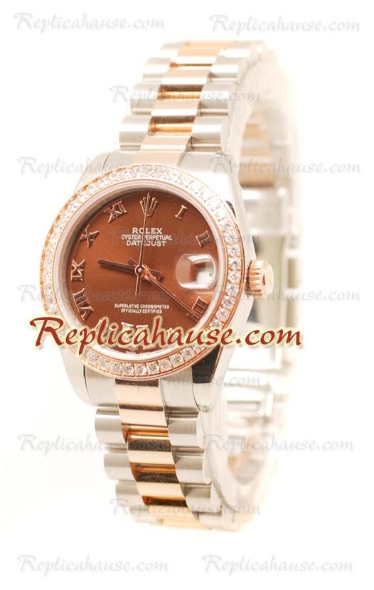 Rolex Datejust Diamond VI Japonais Montre Replique - 36MM