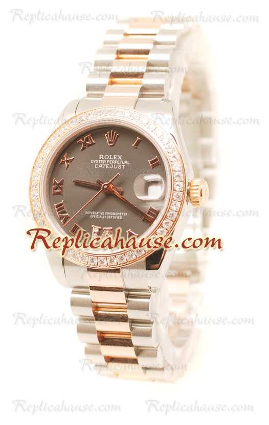 Rolex Datejust Diamond VI Japonais Montre Replique - 36MM