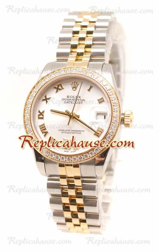 Rolex Datejust Diamond VI Japonais Montre Replique - 36MM