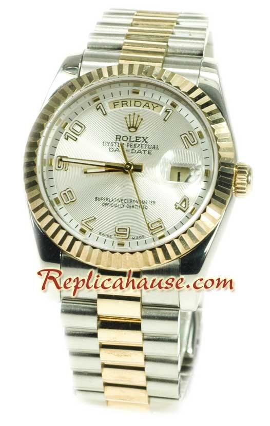 Rolex Replique Day Date Two Tone Montre Suisse