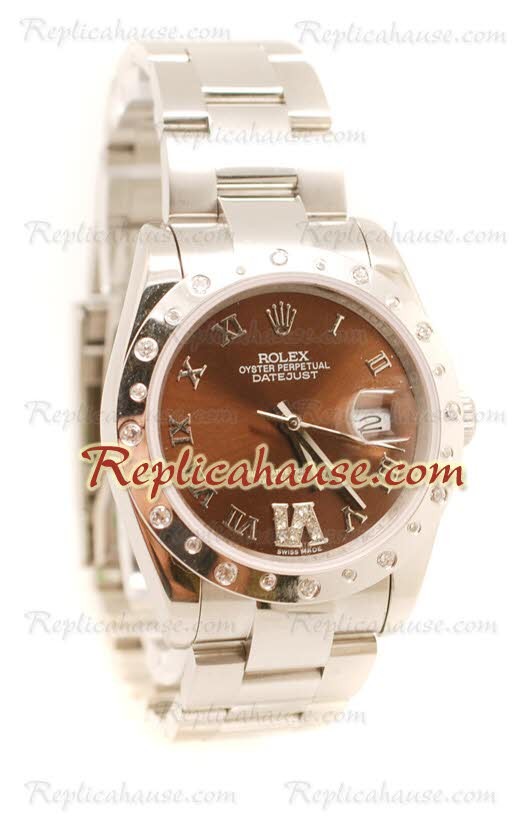 Rolex Replique Datejust Silver Montre