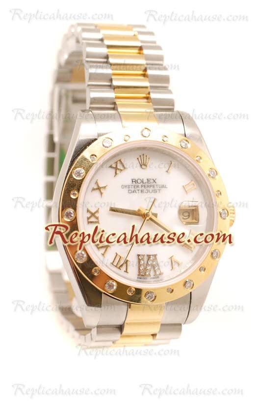 Rolex Replique Datejust Two Tone Montre