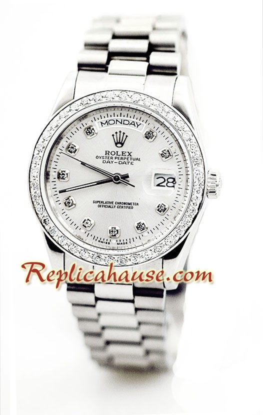 Rolex Replique Day Date Silver