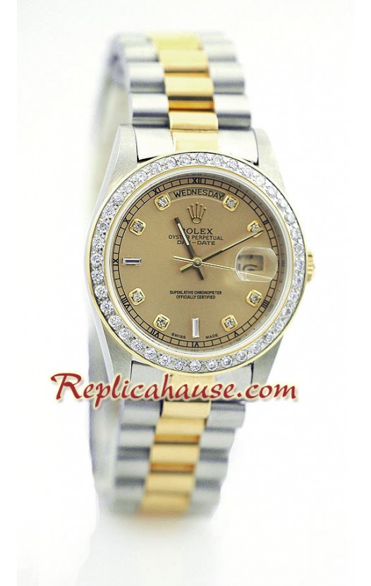Rolex Replique Day Date Two Tone