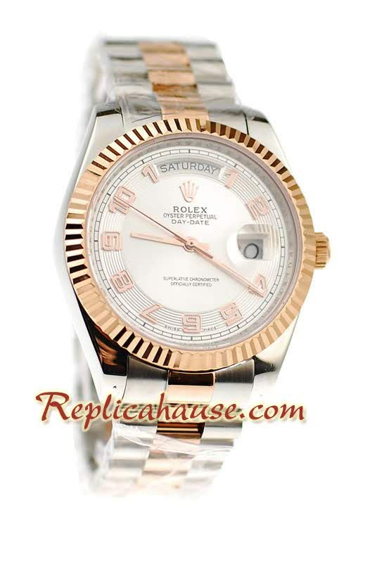 Rolex Replique Day Date Two Tone Montre Suisse