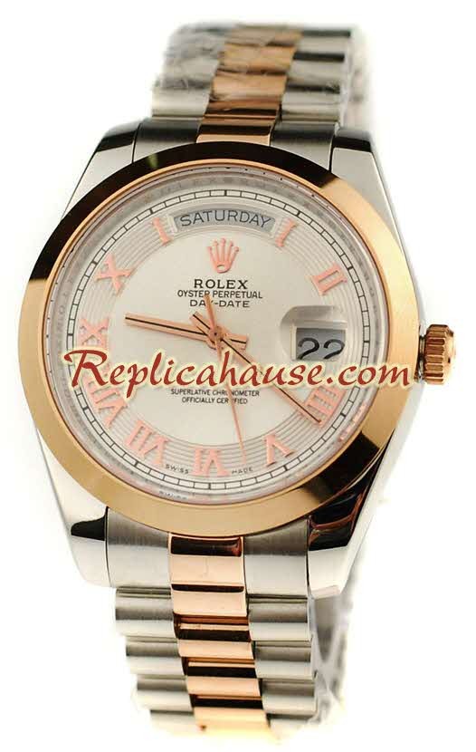 Rolex Replique Day Date Two Tone Montre Suisse
