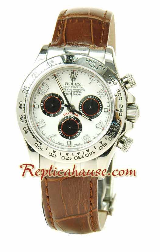 Rolex Replique Daytona Suisse Leather Montre