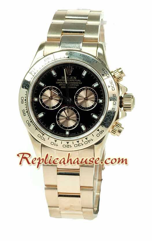Rolex Replique Daytona Suisse Pink d' or Montre - 2011 édition