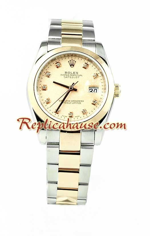 Rolex Replique Datejust Hommes Montre - Pink d' or